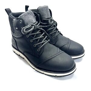 Territory Raider Cap Toe Ankle Men's Boots Black US Size 9.5 - No Box